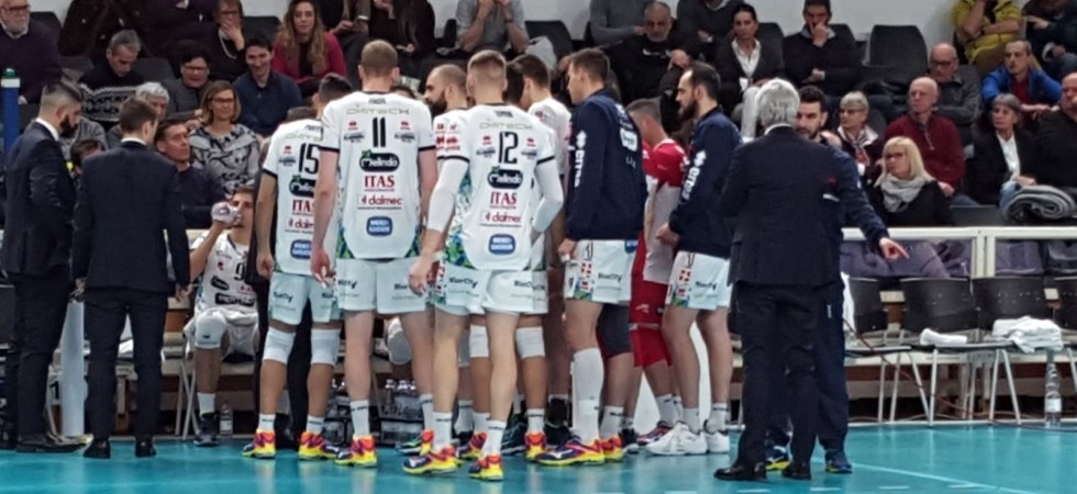 Trentino Volley, clamorosa sconfitta all'ultimo punto con i campioni di Polonia dello Zaksa
